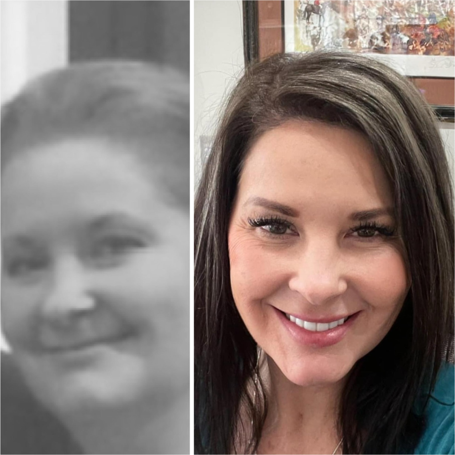 Before and After of Independent Optavia Coach Jenny